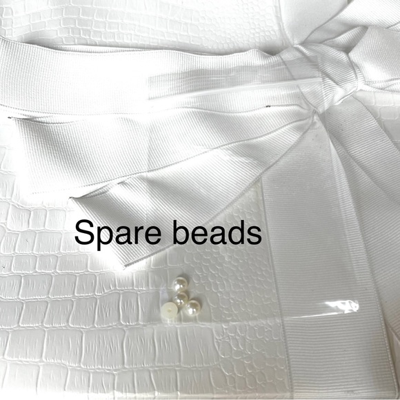 Stuart Weitzman Pearl Buckle Slide - Picture 8 of 8